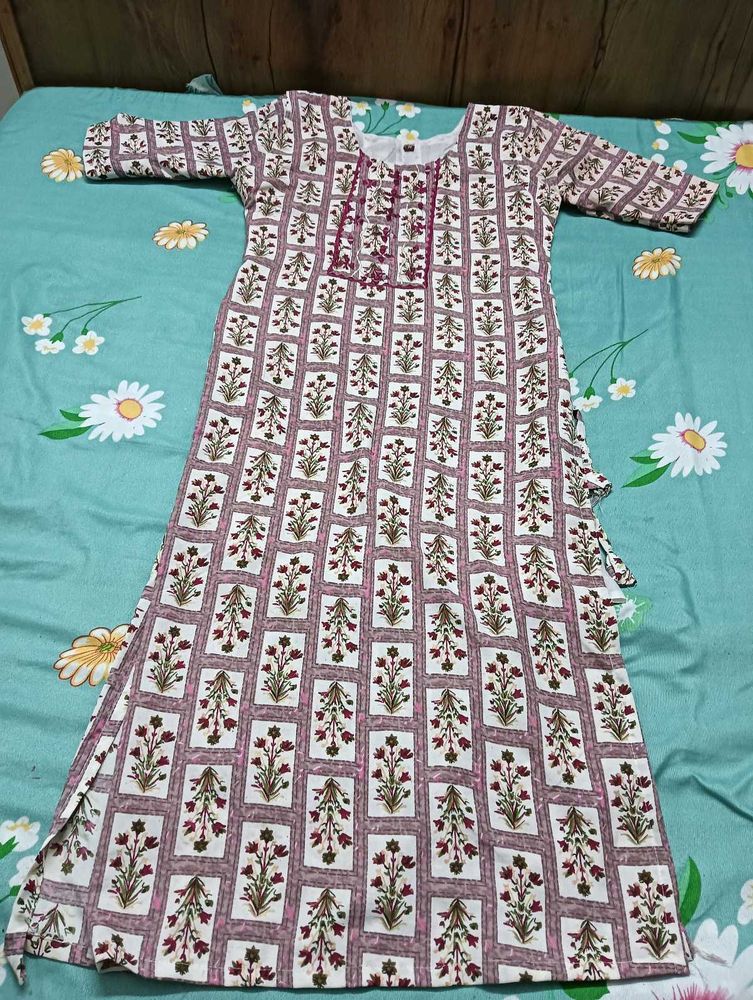 Elegant Printed Kurta