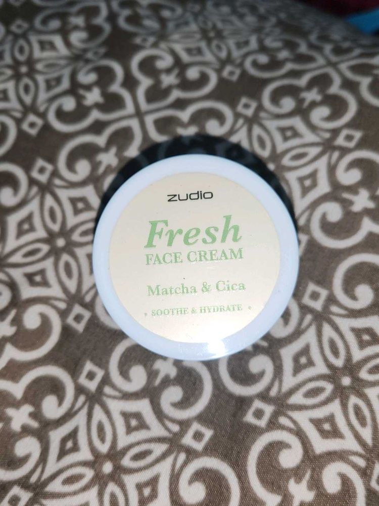 matcha face cream