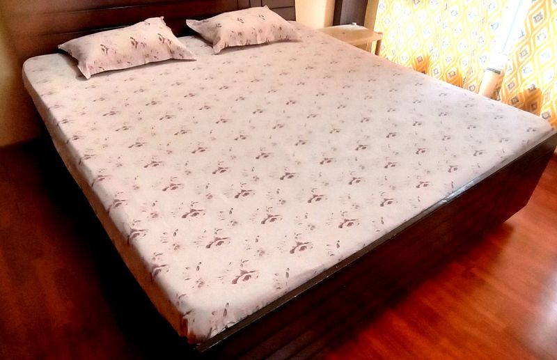 White Bedsheet.