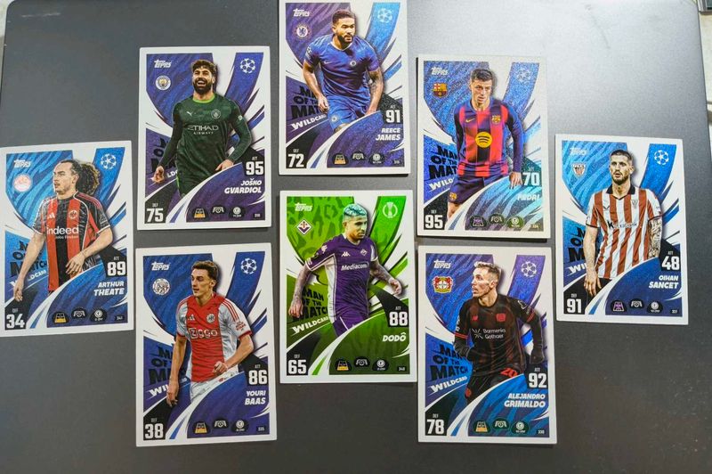 Topps UEFA Champions League Football Cards
