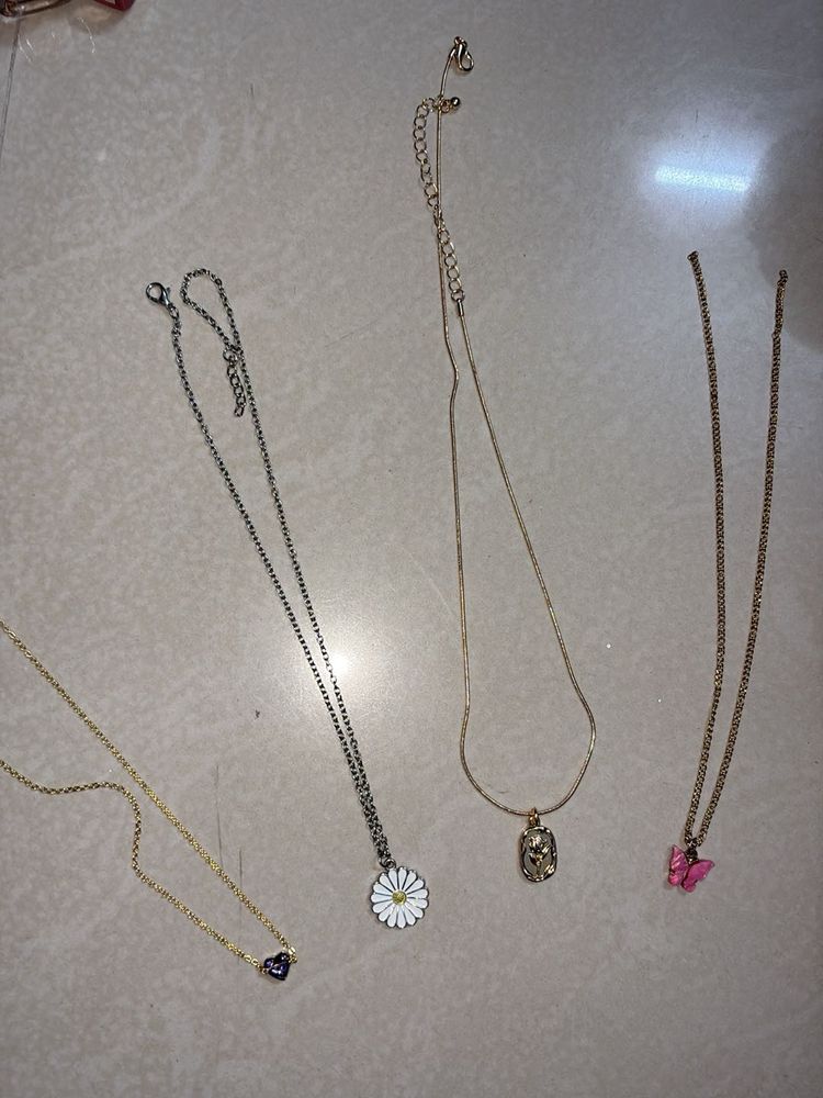 Necklace Set - Four Unique Designs