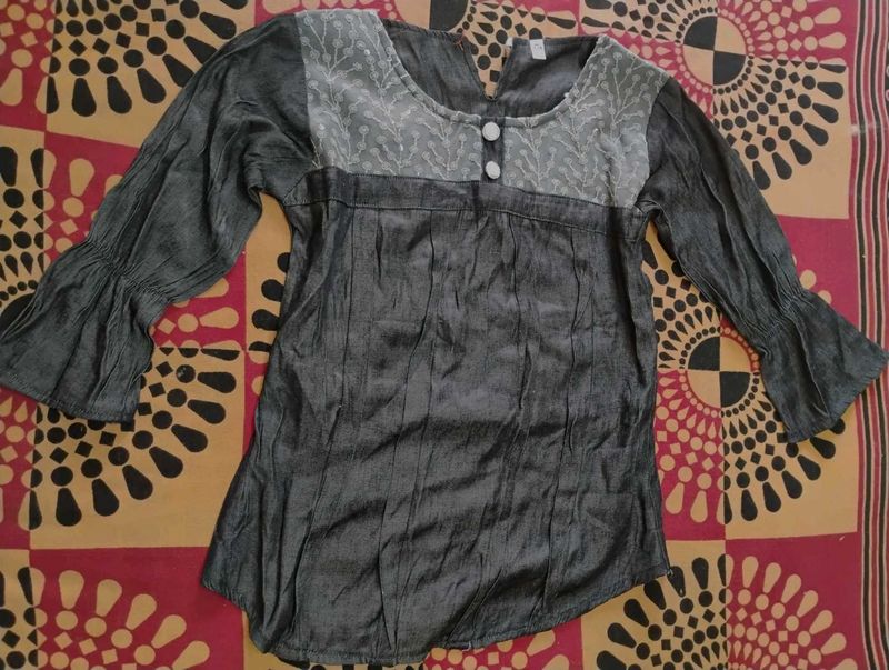 Stylish Grey Kurta