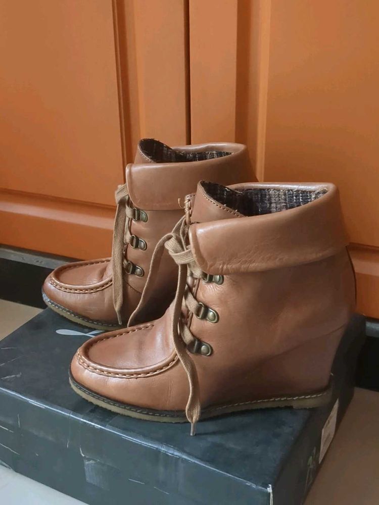 Leather Ankle Boots