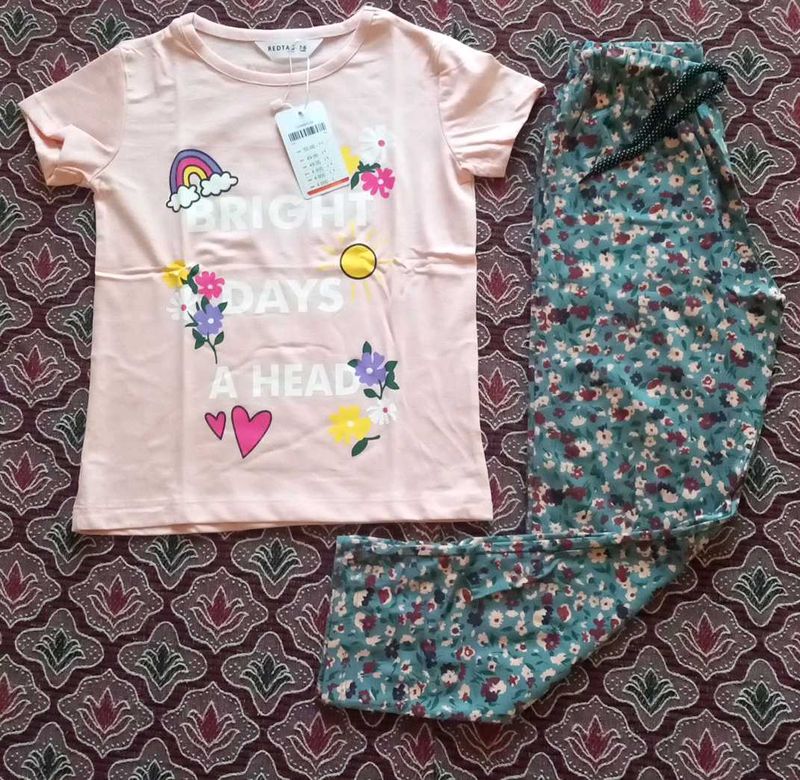 Cute Girls' Pajama Set