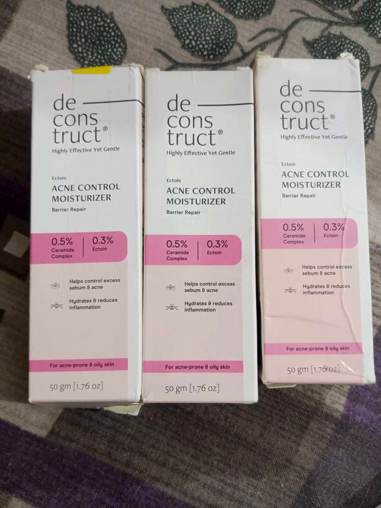 Deconstruct Acne Control Moisturizer (3 Pack)