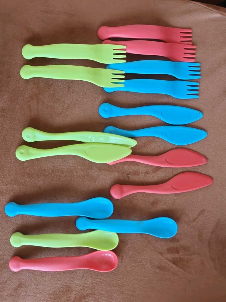 Colorful Plastic cutlery Set