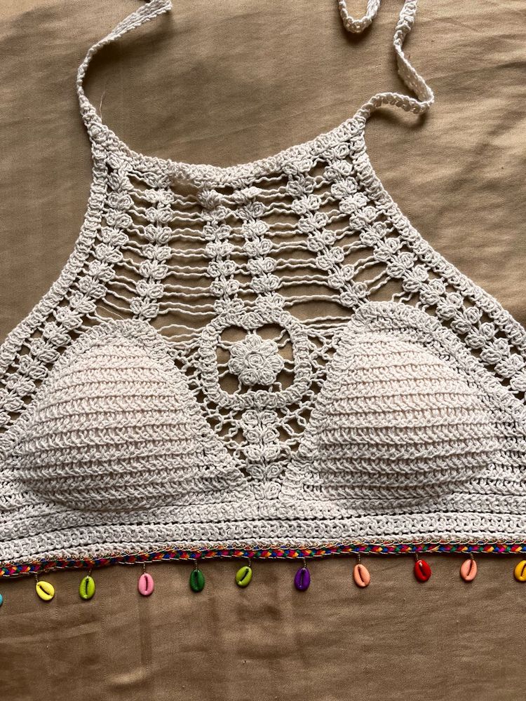 Beautiful Crochet Beach Top
