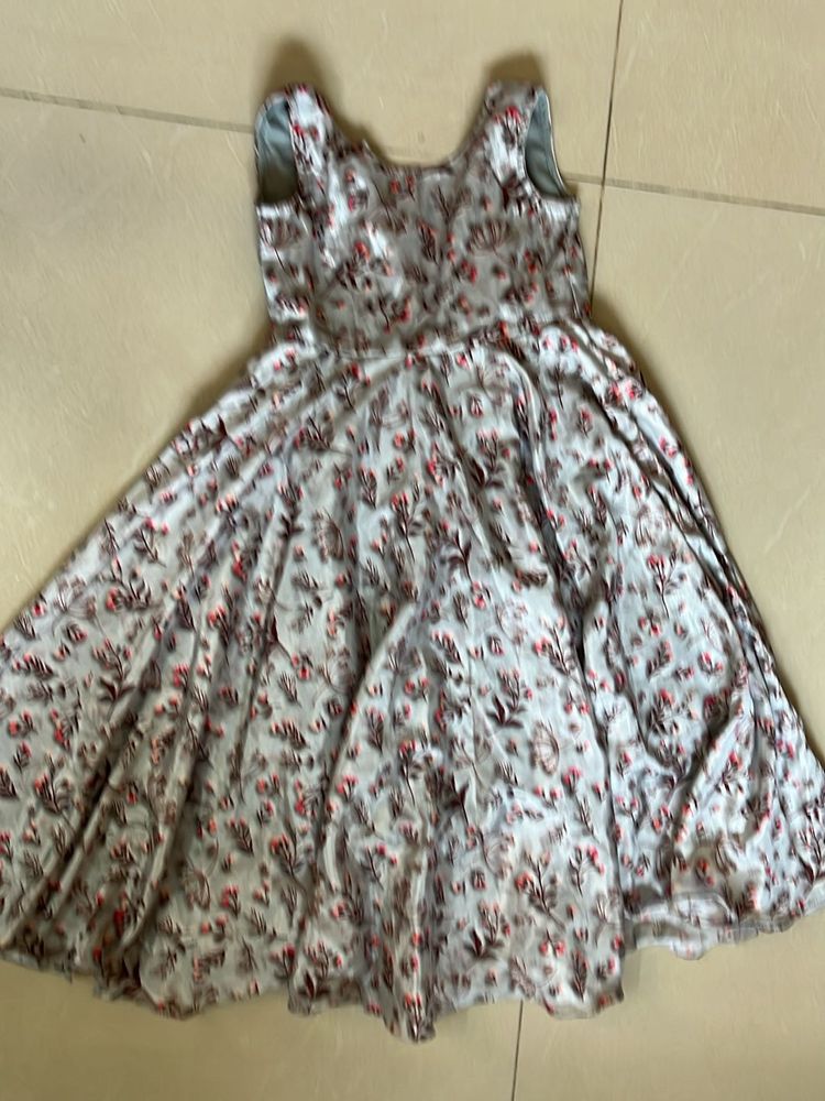 Floral Print Ankle length Dress