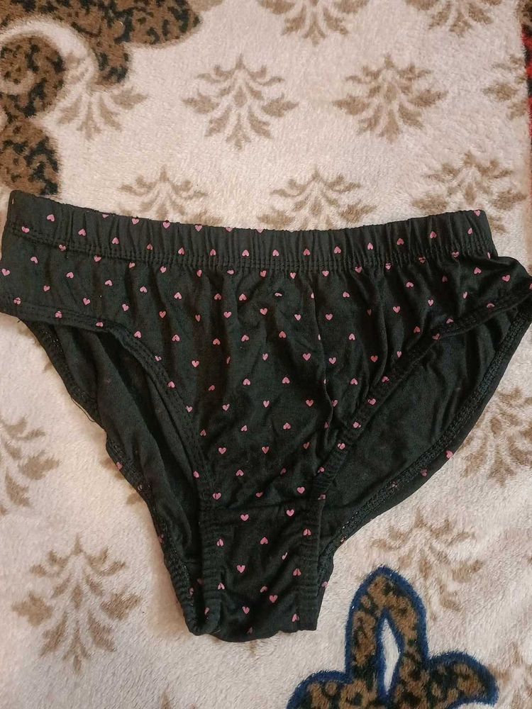 Combo Cute Heart Print Briefs
