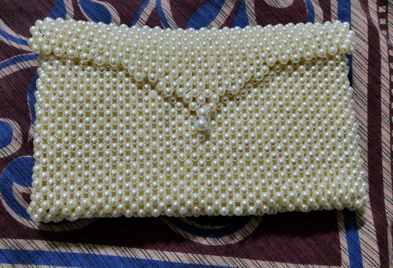 Pearls / Beads -Purse/ Clutch