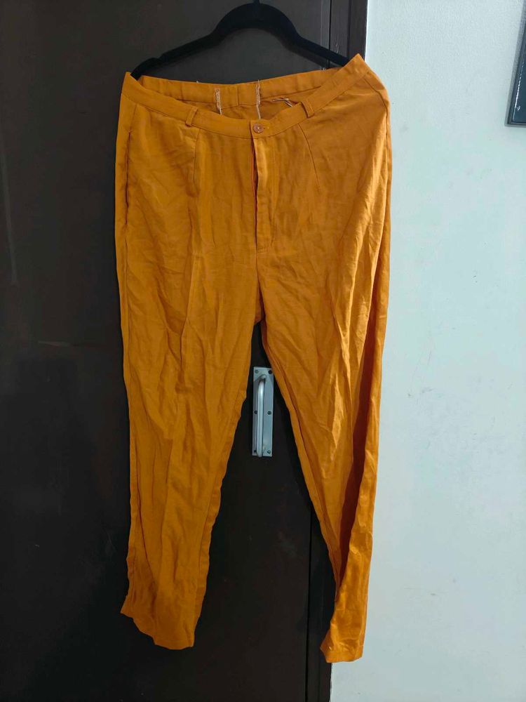Stylish Orange Trousers