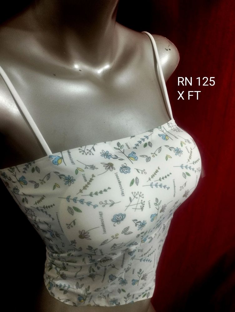 125 Round Elastic Strap Camisoles