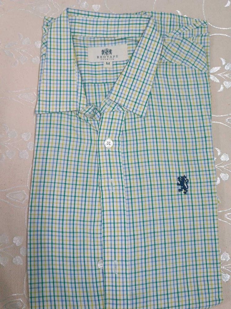 Classic Red Tape Checked Shirt