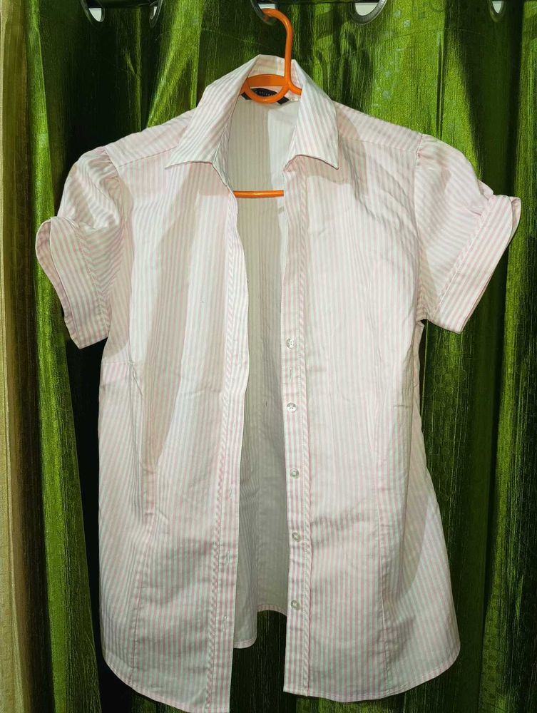 Striped Short Sleeve Shirt