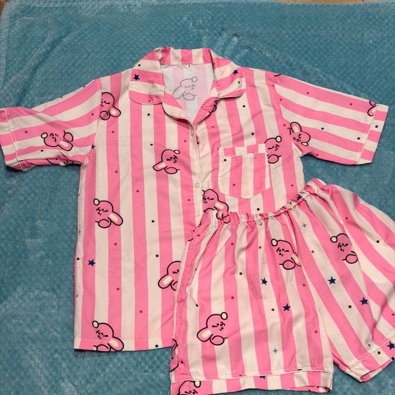 Bt21 Kookie Pajama Set