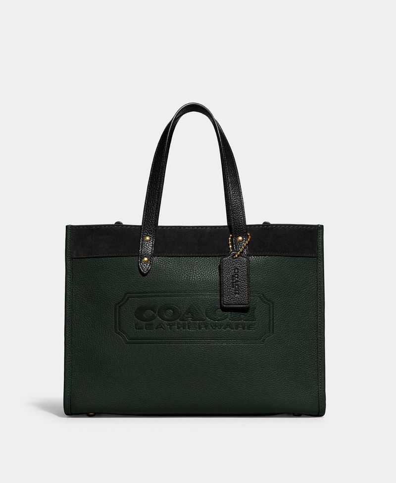 Coach Leather Tote Bag