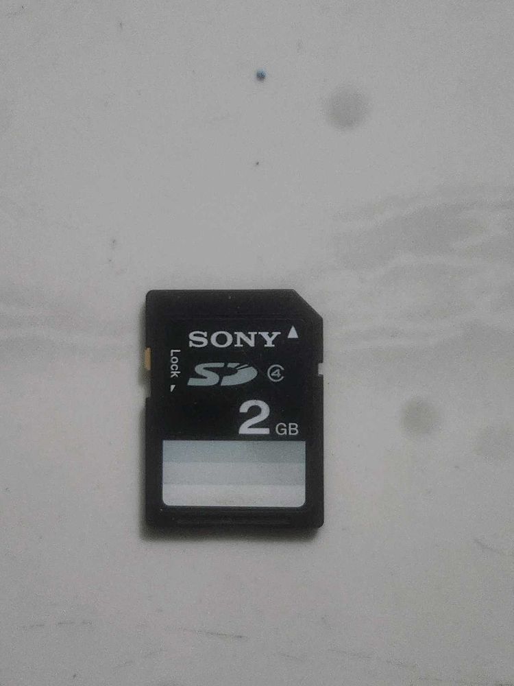 Sony 2GB SD Card
