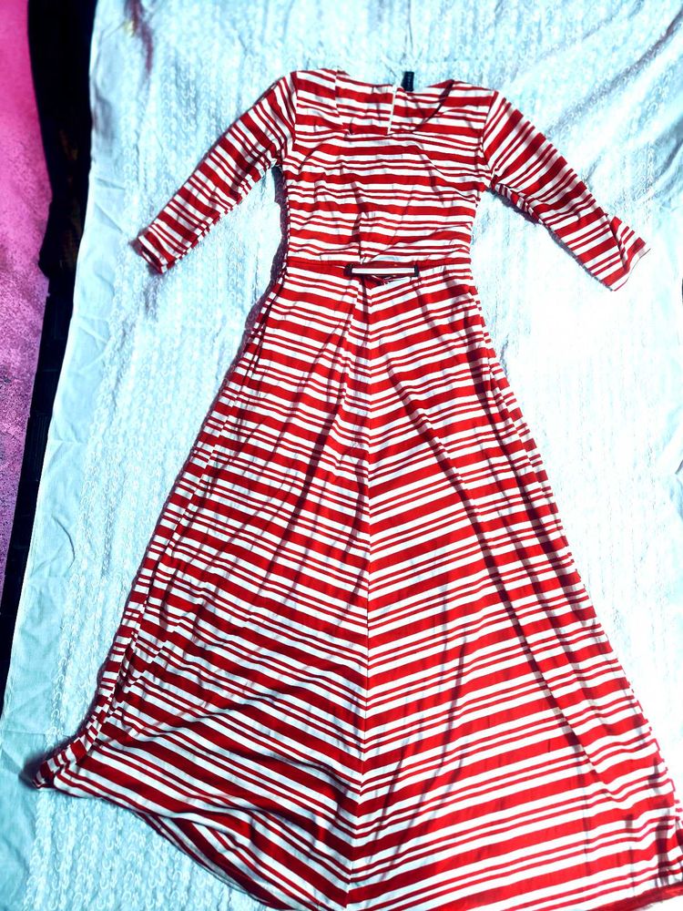 Striped Maxi Dress