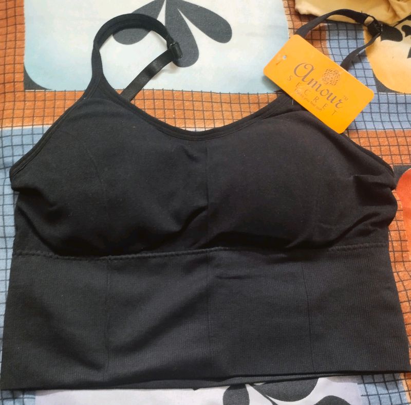 Branded Crop Top/ Inner