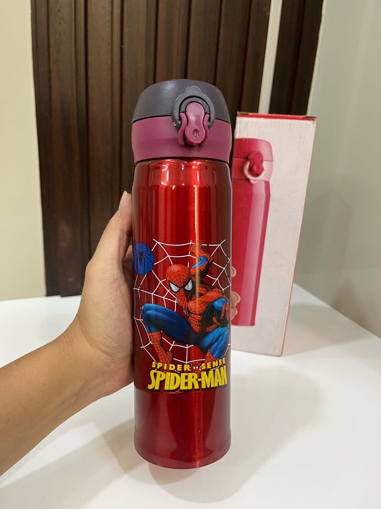 Spider-Man Steel Water Bottle