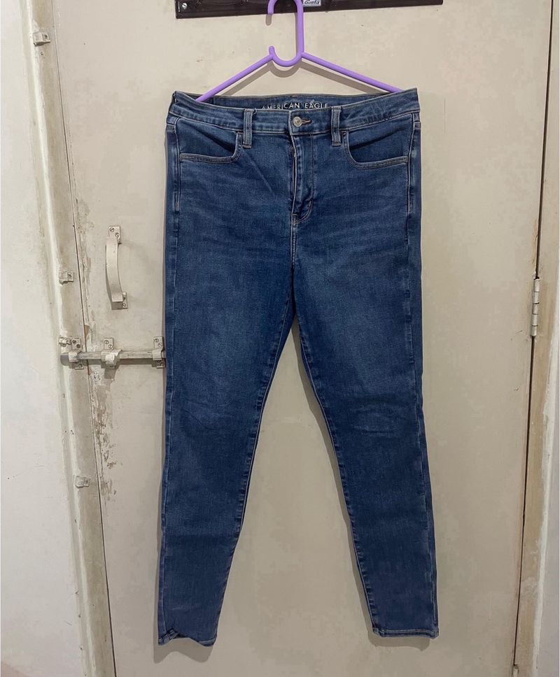 American Eagle Stretchable high Waist Women Jeans