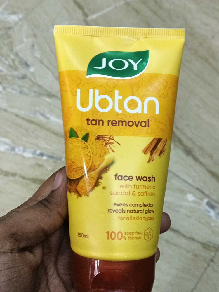 JOY Ubtan Tan Removal Face Wash
