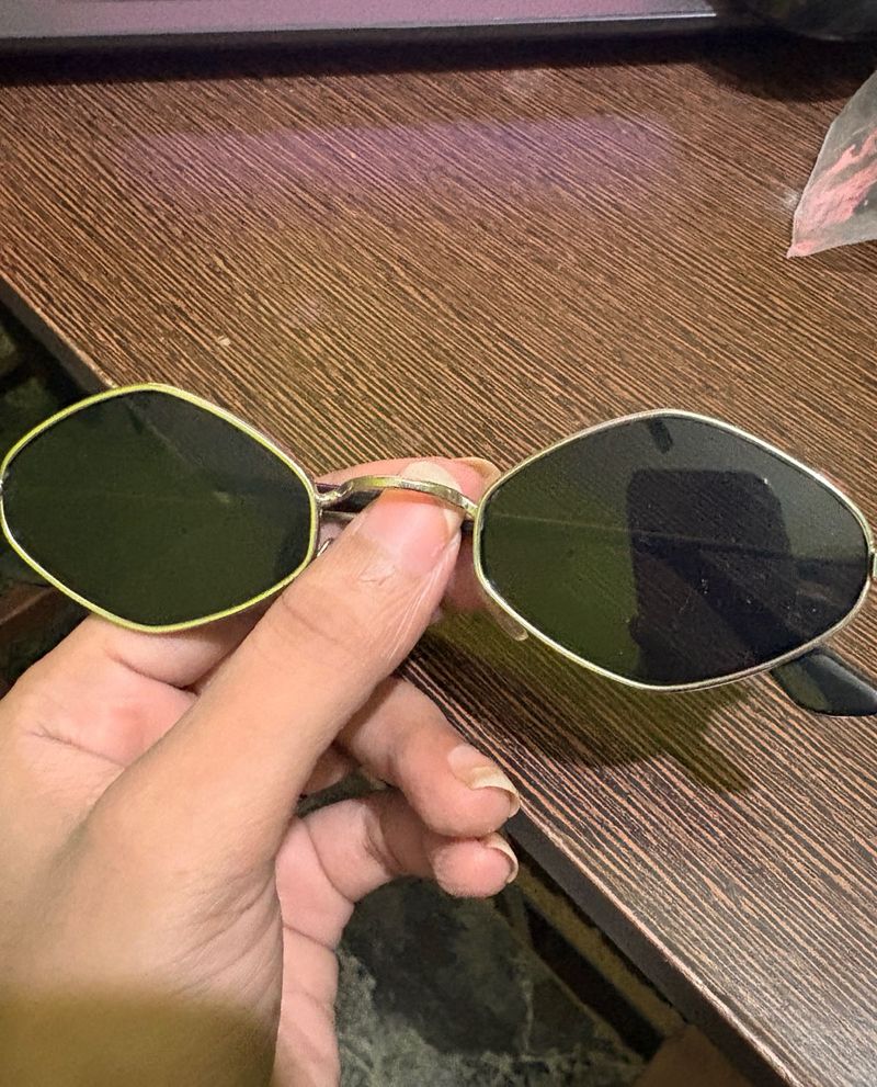 Unique Geometric Frame Sunglasses
