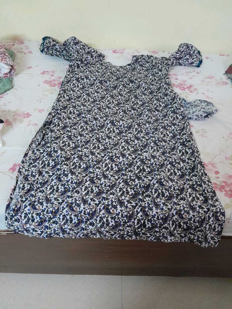 Blue Kurta