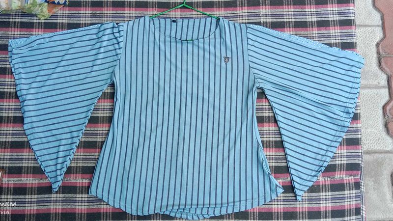 Flared Sleeve Top