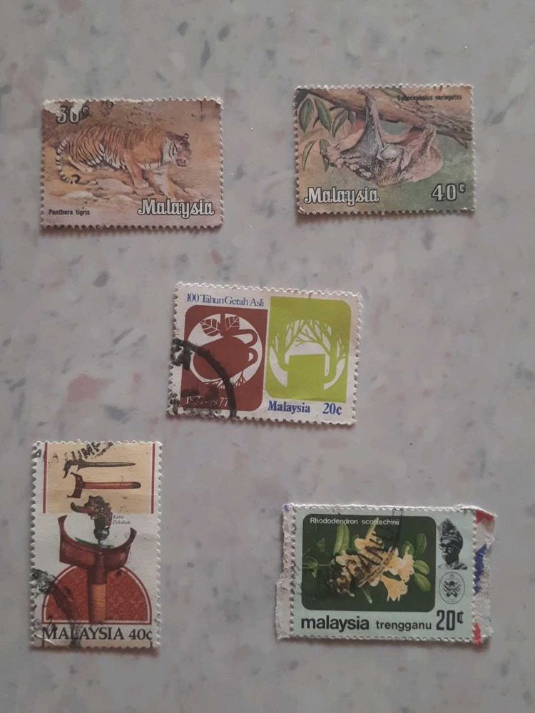 South East Asian Stamp Collection