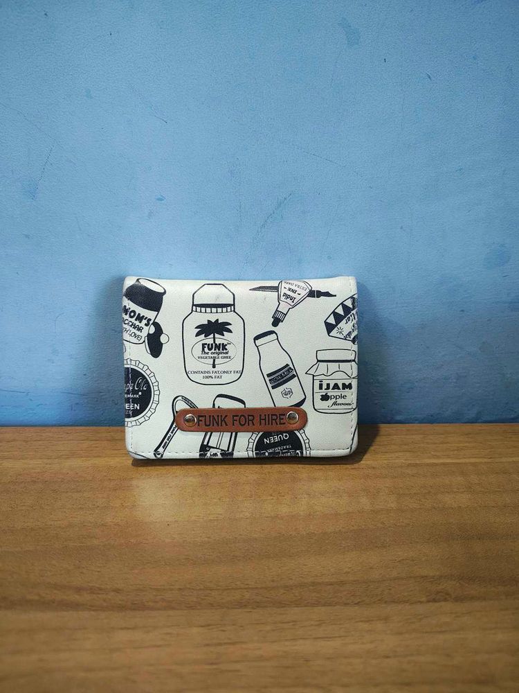 Funk for hire printed wallet