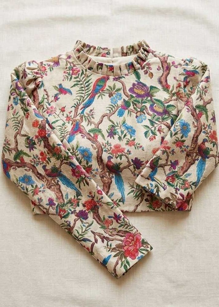 Floral Print Blouse