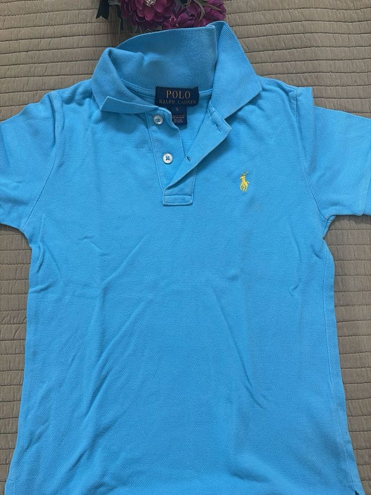 Classic Blue Polo Shirt for Men