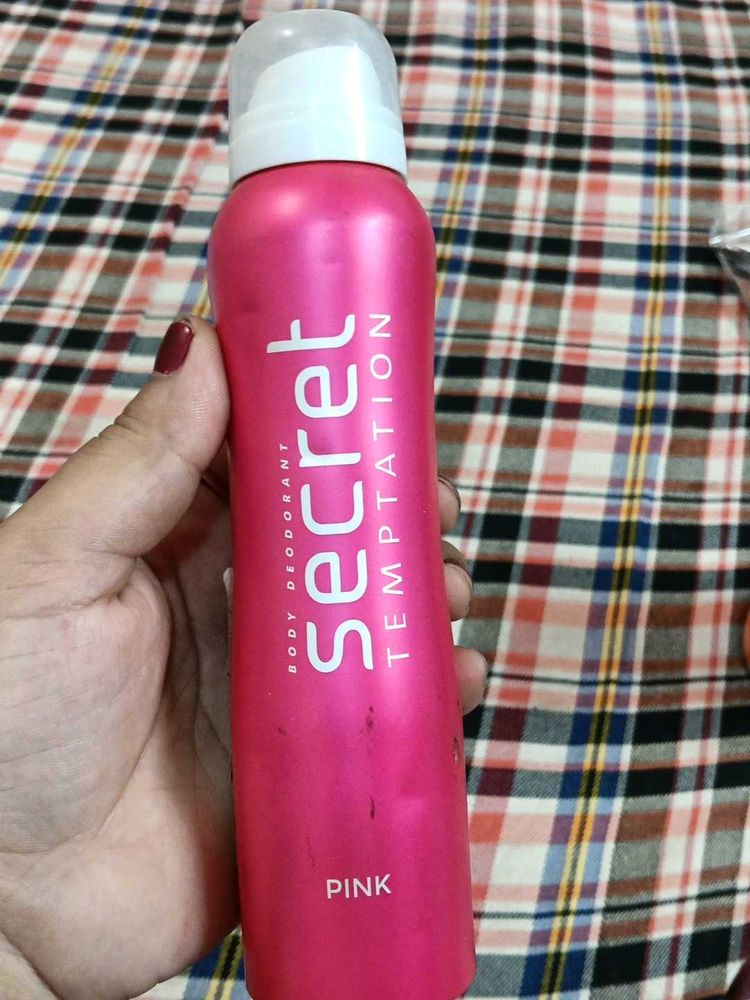 Secret Temptation Pink Body Deodorant