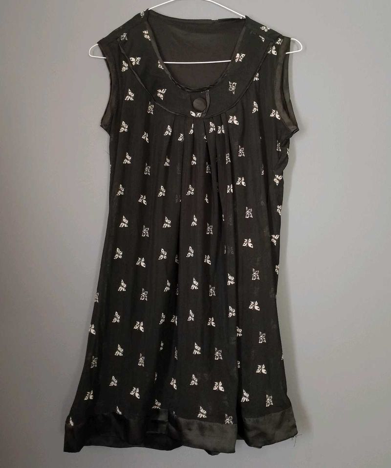 Black Maxi Top