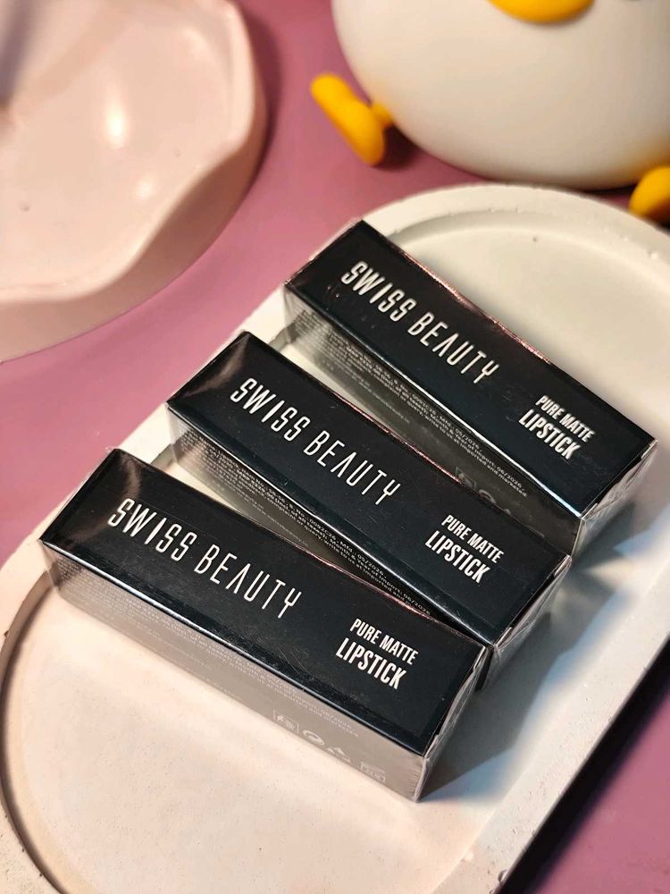 Swiss beauty pure matte lipsticks