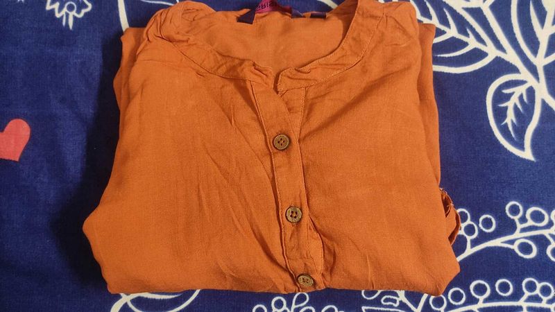 Rust Orange Top🍊