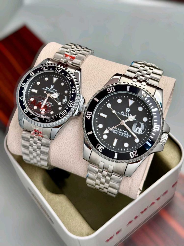 ROLEX COUPLE WATCHES PREMIUM QUALITY AT SALE