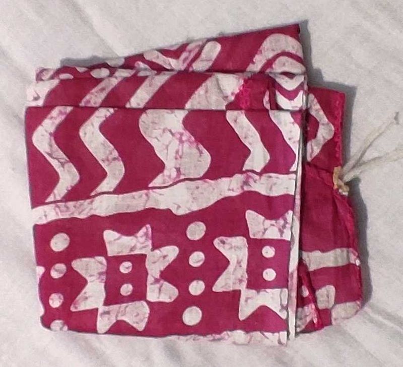 Mauve Batik Scarf