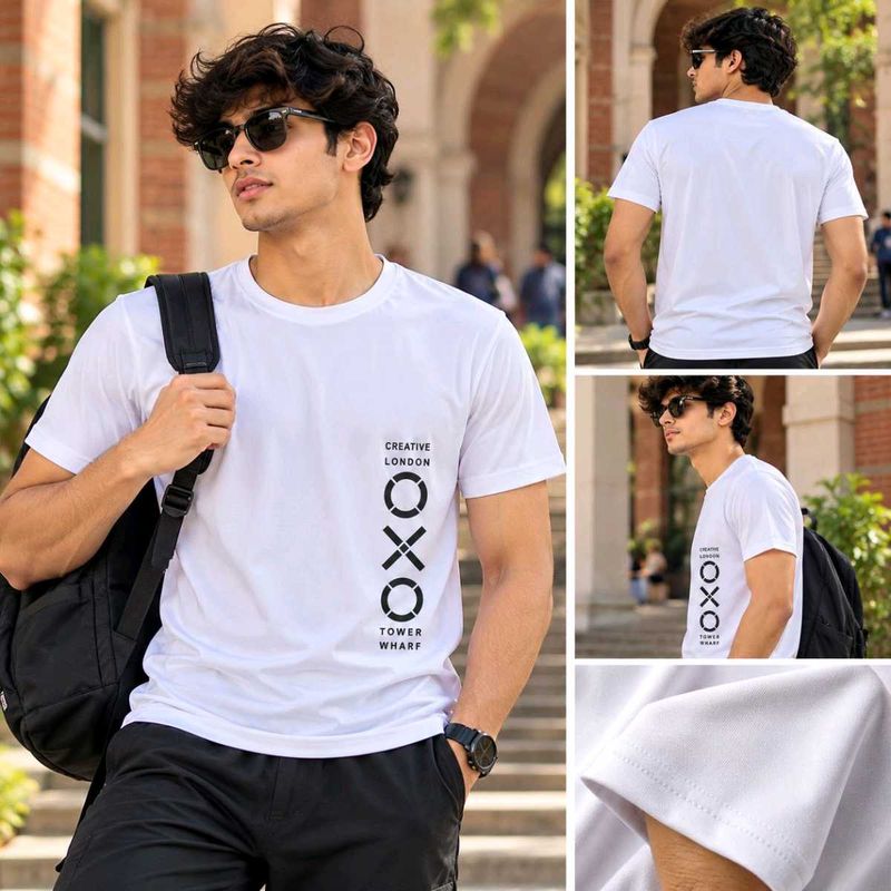 Men's Graphic Print T-Shirt Combo