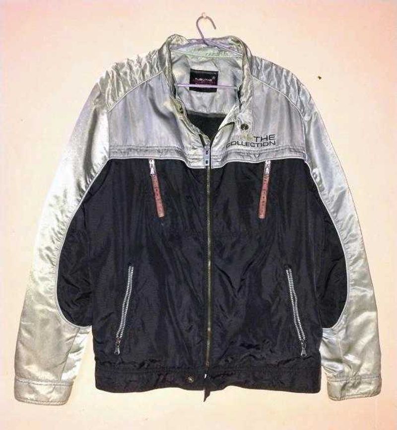 FUBU StylishTone Zip-Up Bomber Jacket