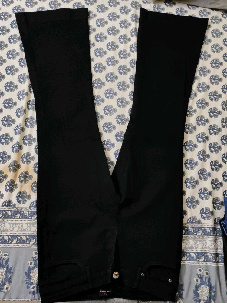 Black Bootcut Jeans