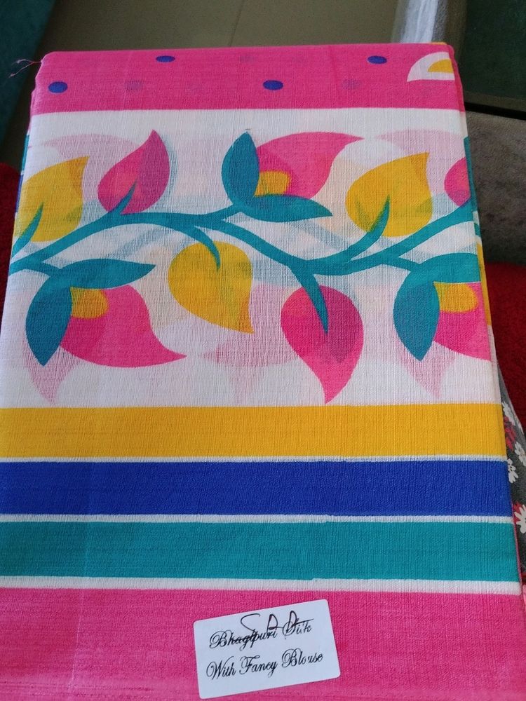 Pure Cotton Saree