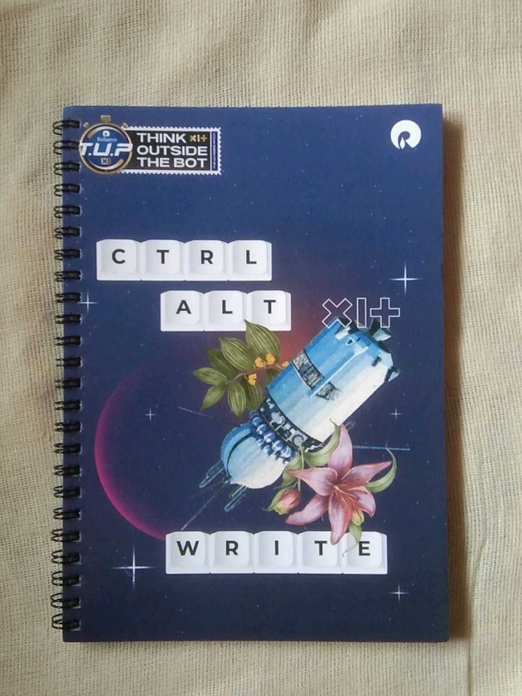 Inspiring 'Ctrl Alt Write' Notebook/Diary