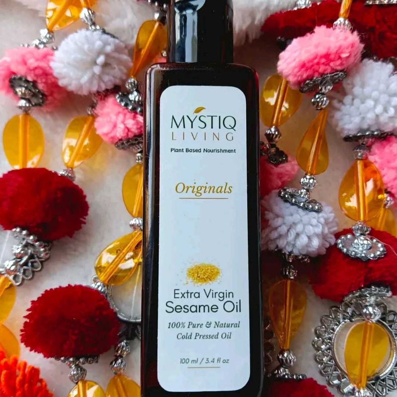 Pure Sesame Oil 100 Ml Til Ka Tel