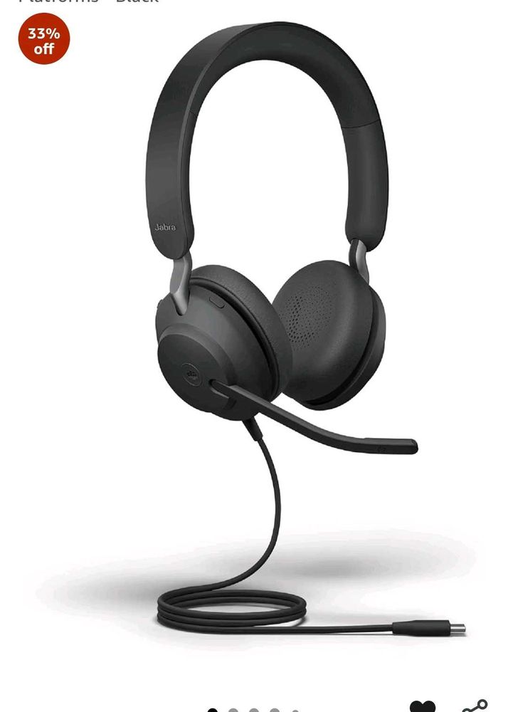 original Jabra Evolve2 40 18000 MRP Gaming Call