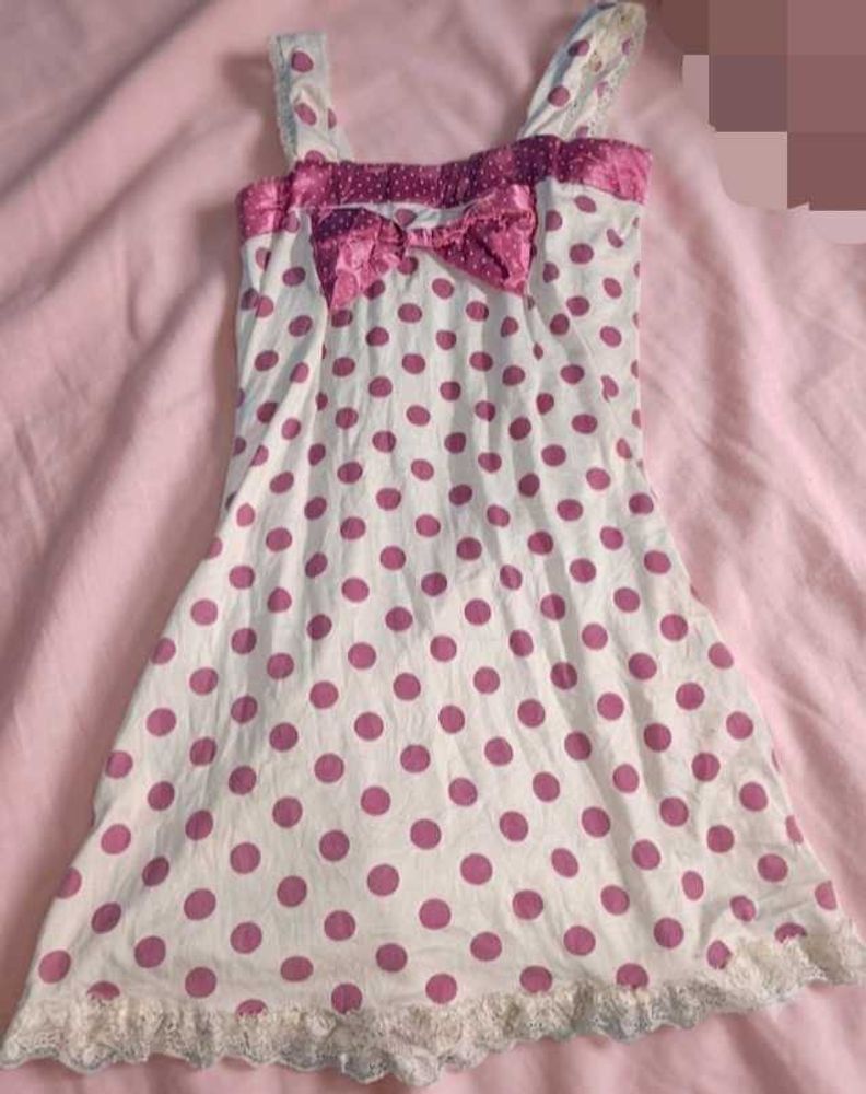 cute mini pink shoujo dress
