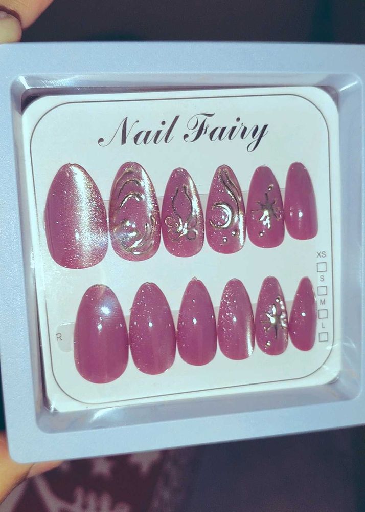 Cat Eye Press-On Nails