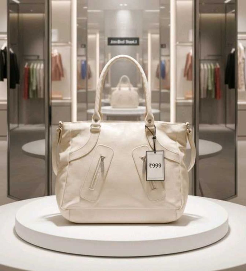 Cream Handbag (FREE DELIVERY)