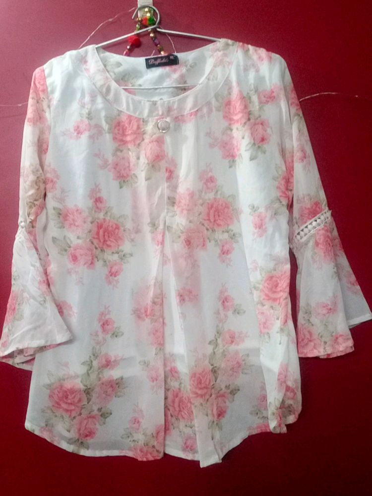 Floral Print Blouse
